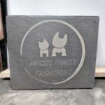 A picture of the front of a box that says " nesoto family frenchies ".
